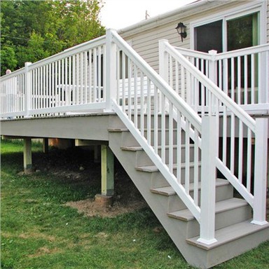 Balustrada PVC pentru punte