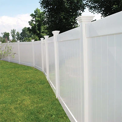 Panouri de gard de vinil PVC