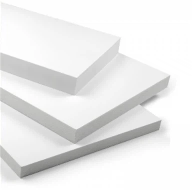 Foaie de spumă PVC albă de 5 mm